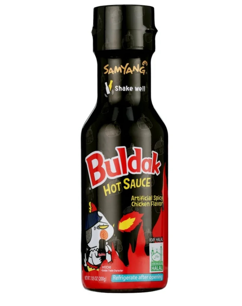 SAMYANG BULDAK, Hot Sauce original artificial spicy chicken flavor 7.05oz