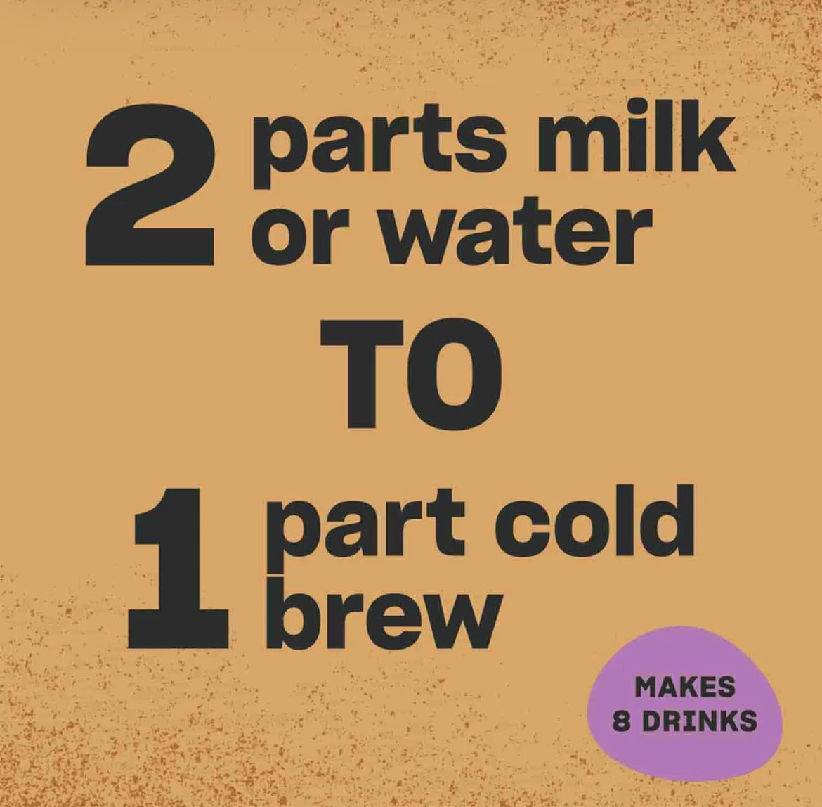 ODDS & ENDS, Cold brew coffee concentrate