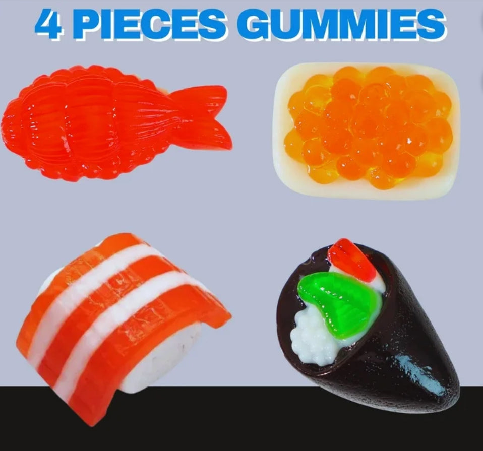 AMOS, SUSHI GUMMY 1.14oz 4 pieces
