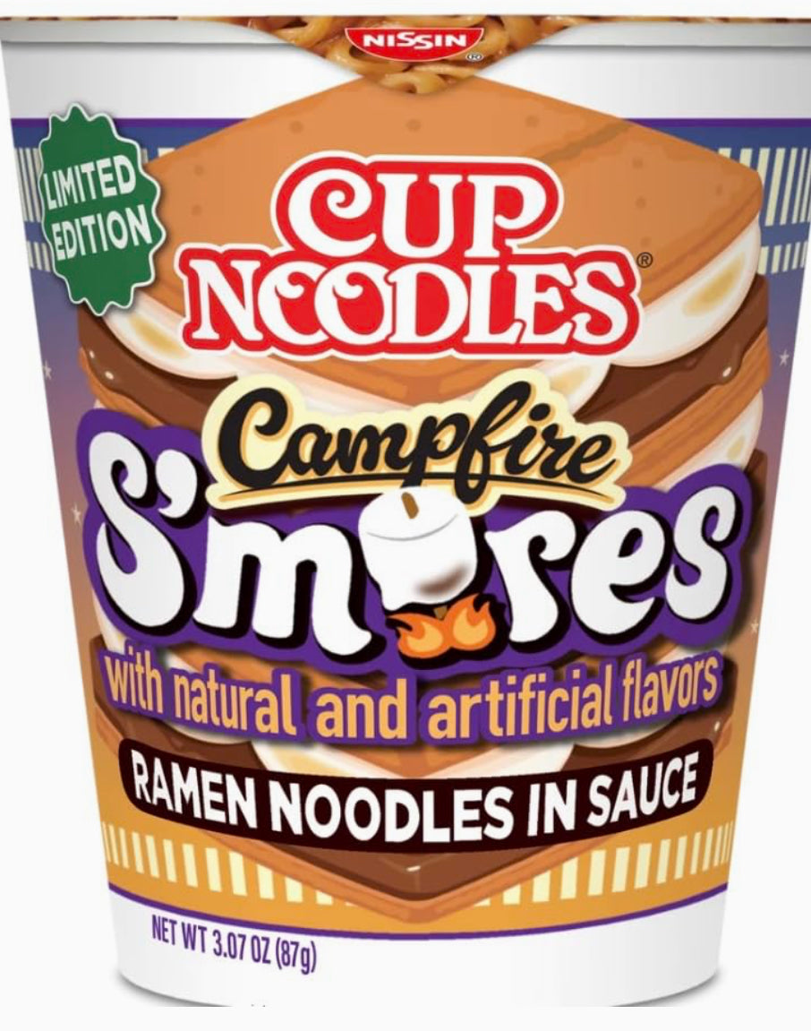 LIMITED EDITION, CUP NOODLES Campfire SMORES