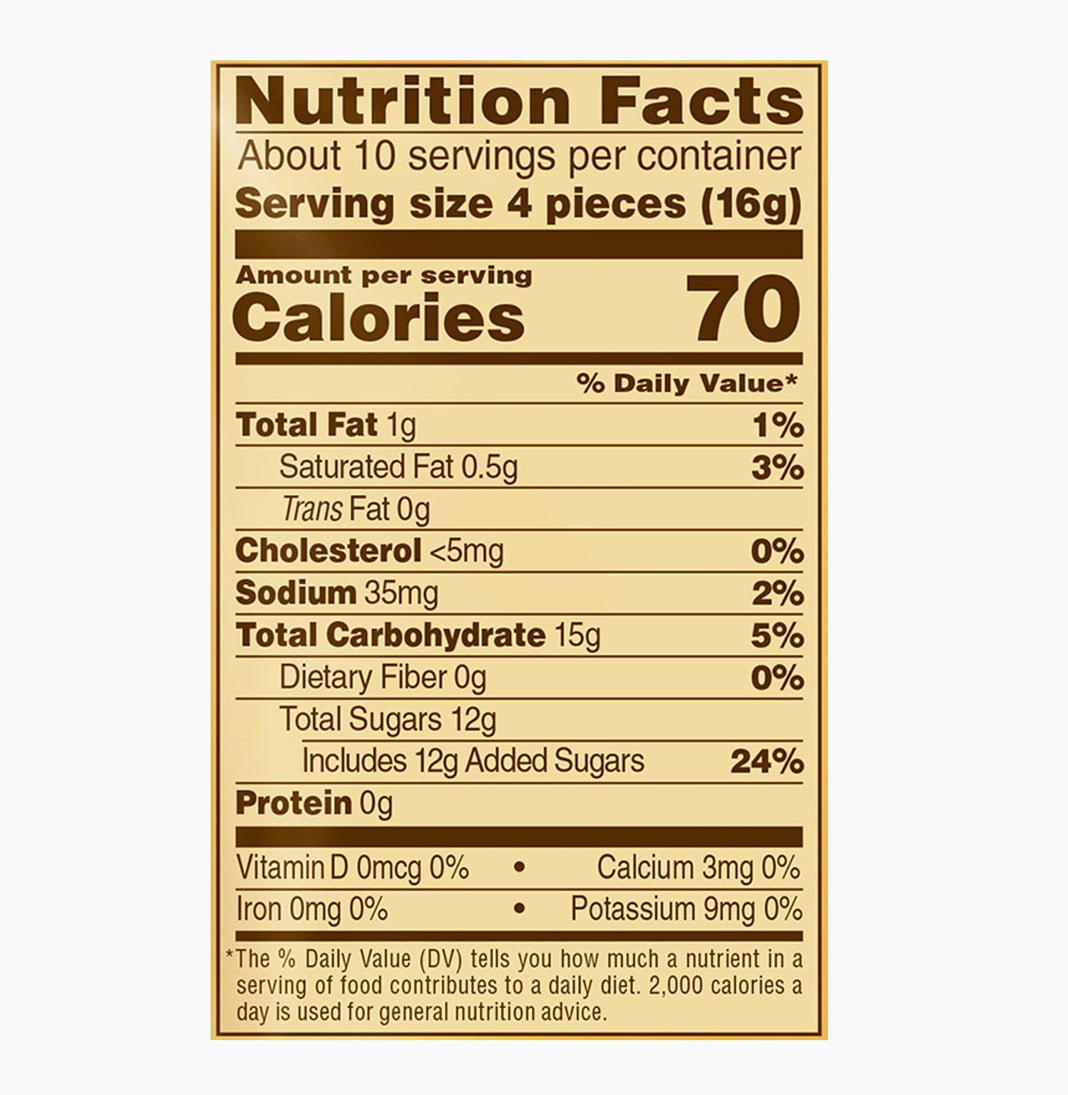 Werthers Original Caramel Coffee Hard Candy Pieces Round Hard Candy 2.65 Oz
