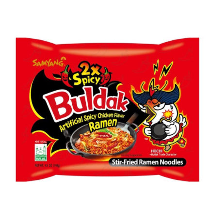 SAMYANG BULDAK 2x SPICY Ramen noodles 1 pack
