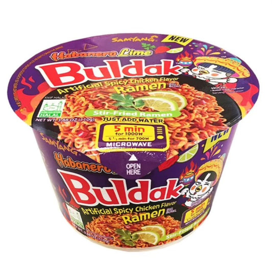 SAMYANG BULDAK, Habanero lime, Ramen 3.88oz