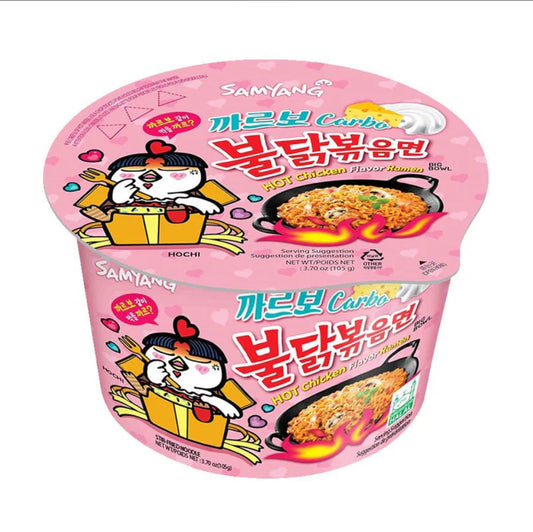 SAMYANG BULDAK, Carbonara Ramen, 1 bowl